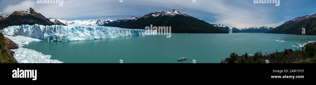 Il Ghiacciaio Perito Moreno, El Calafate, Argentina Foto Stock