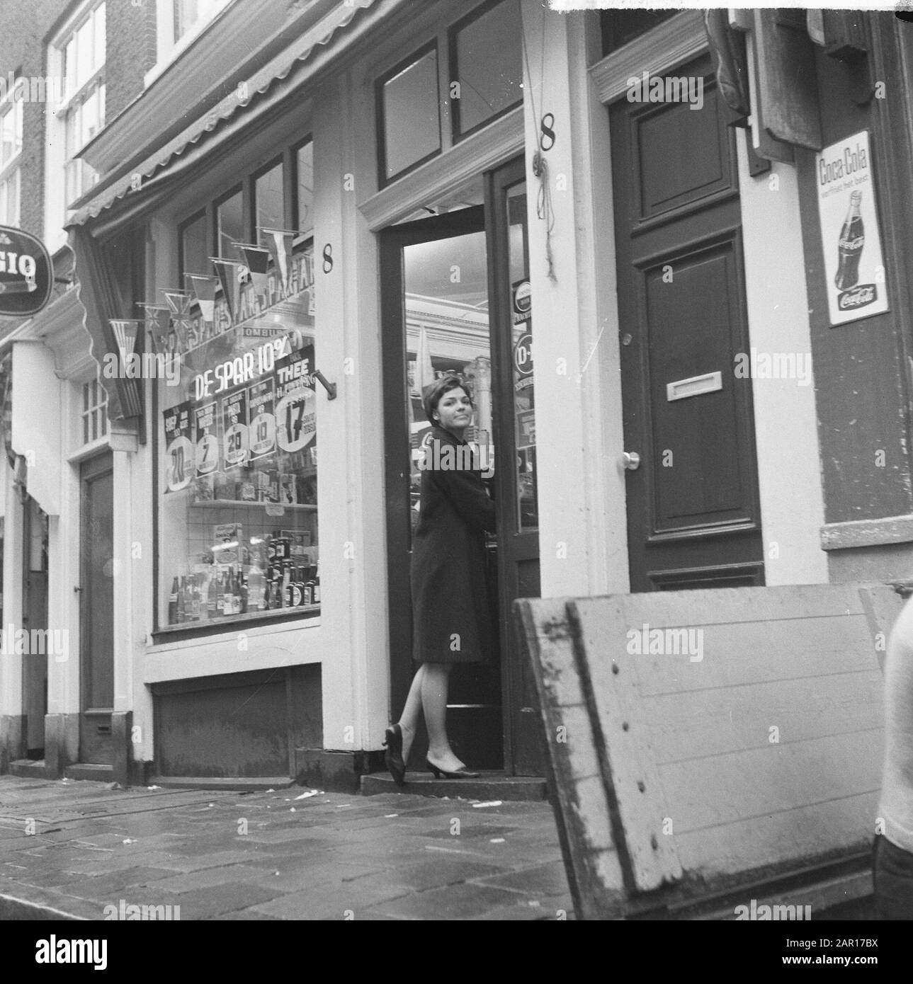 Assegnazione Agenzia pubblicitaria Palm Data: 12 novembre 1964 Parole Chiave: Negozio alimentare Nome Persona: Palm Foto Stock