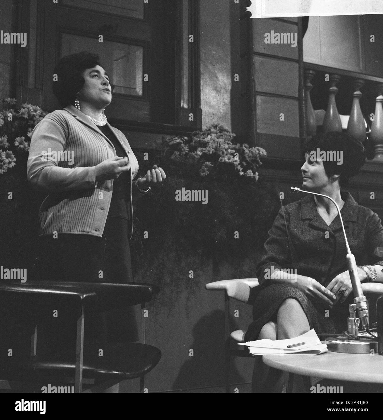 Mies en scene Data: 9 gennaio 1966 Parole Chiave: Scenes Person name: Mies Foto Stock