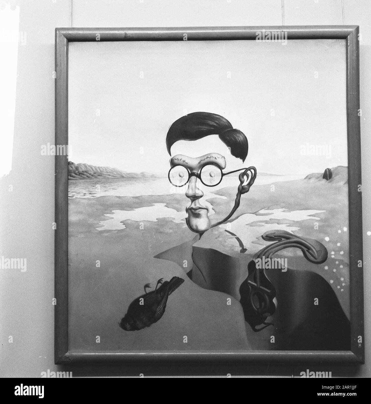 Mostra di pittura al Museo Fodor Data: 14 gennaio 1966 Parole Chiave: Musei, dipinti, mostre Nome dell'istituzione: Fodor Foto Stock