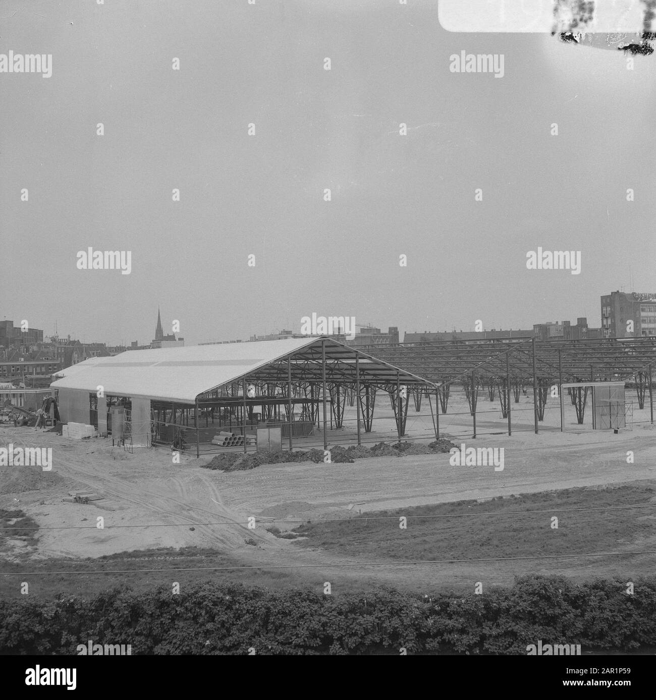 Part New Ahoy-Complex a Rotterdam, Under the Hood Data: 2 Giugno 1966 Località: Rotterdam, Zuid-Holland Nome dell'istituzione: Ahoy Foto Stock