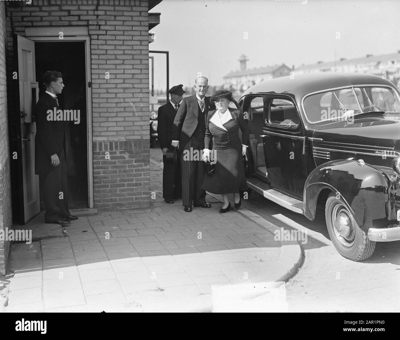 Ricevimento e cena mr Smulders sr. A Rotterdam Data: 1 settembre 1949 luogo: Rotterdam, Zuid-Holland Nome personale: MR Smulders sr. Foto Stock