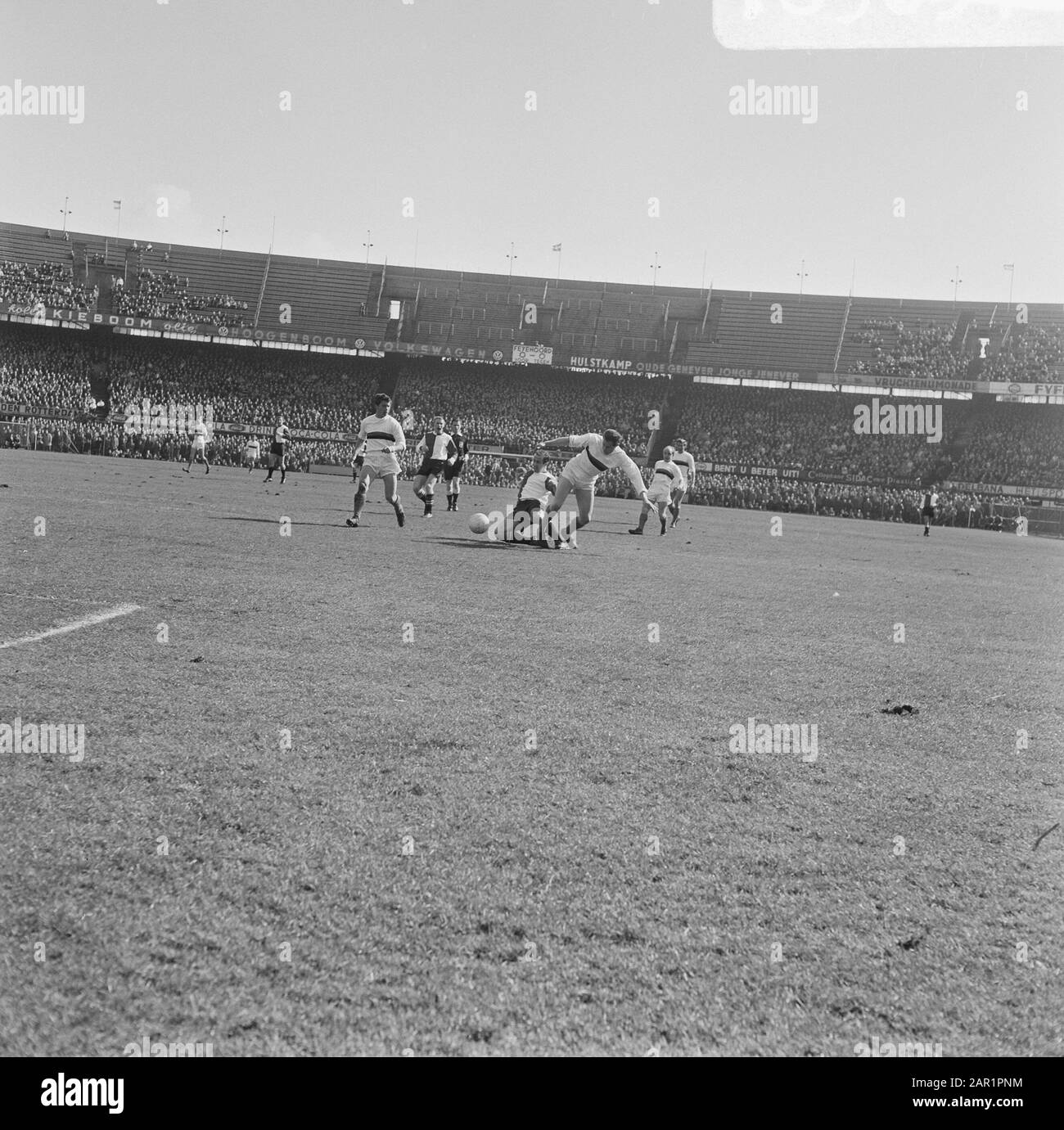 Feyenoord v DWS, momento del gioco Data: 27 marzo 1966 Parole Chiave: Sport, calcio Nome dell'istituto: Feyenoord Foto Stock