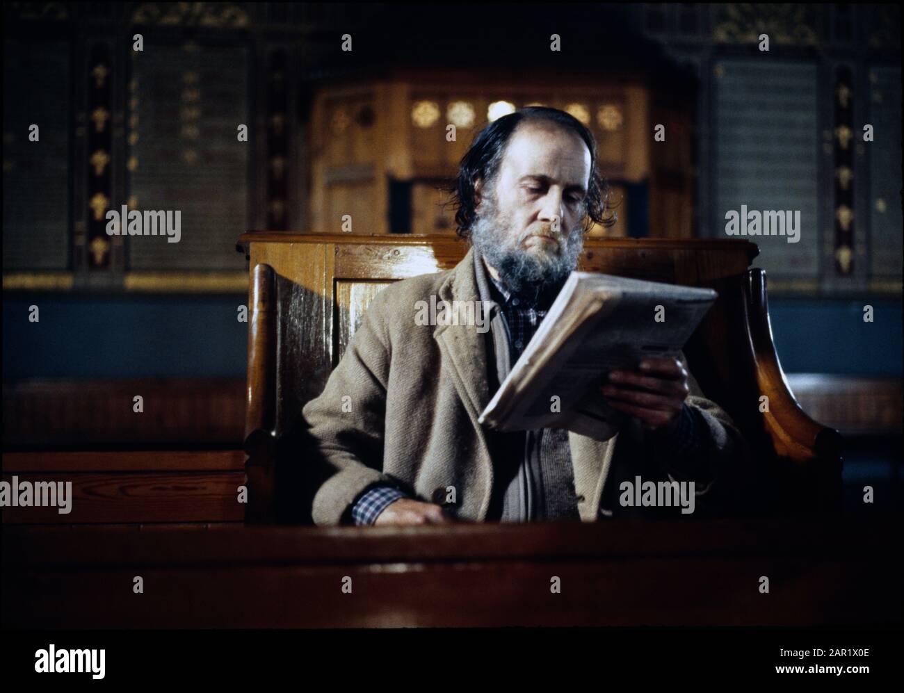 Dave Wade Come 'The Tramp' Film Ancora Da 'One Aross' (Dir Ian Fliman, 1992) Foto Stock