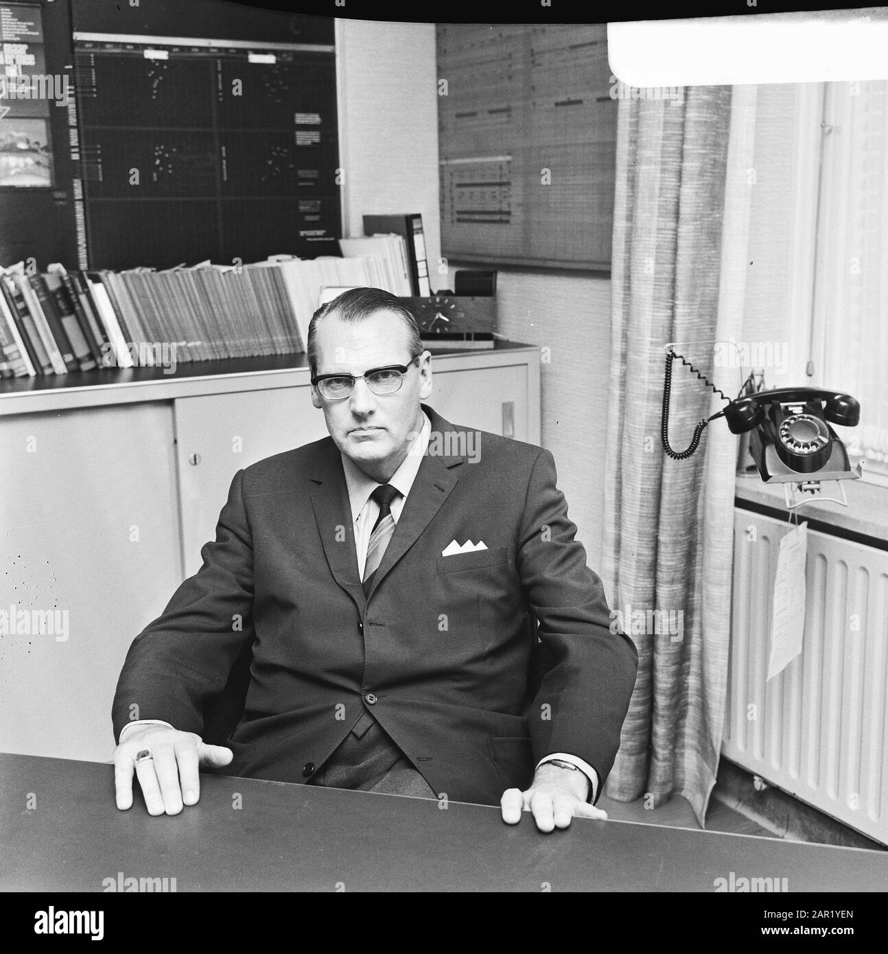 Dr. Kuiperi, incarico Eva, titolo Data: 7 ottobre 1970 Nome personale: Dr. Kuiperi, EVA Foto Stock
