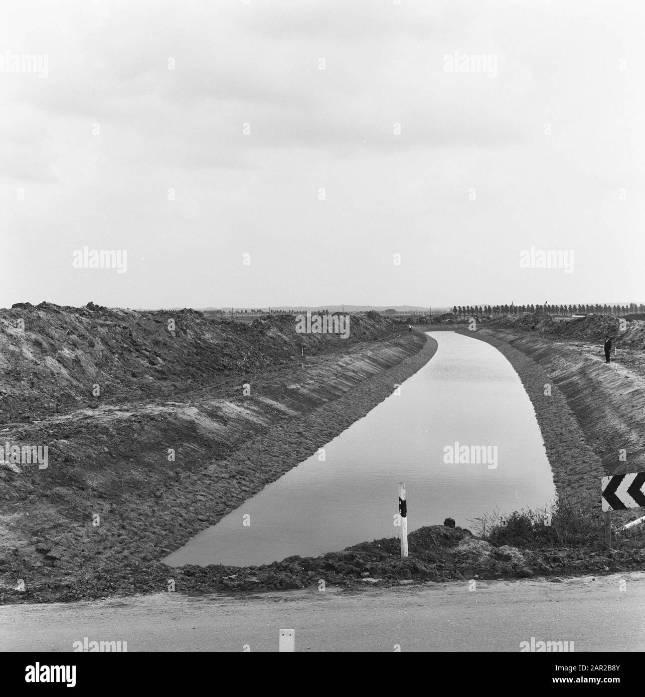 Acqua, Dug Data: Unundated luogo: Bastone Parole Chiave: Scavato, acqua Foto Stock