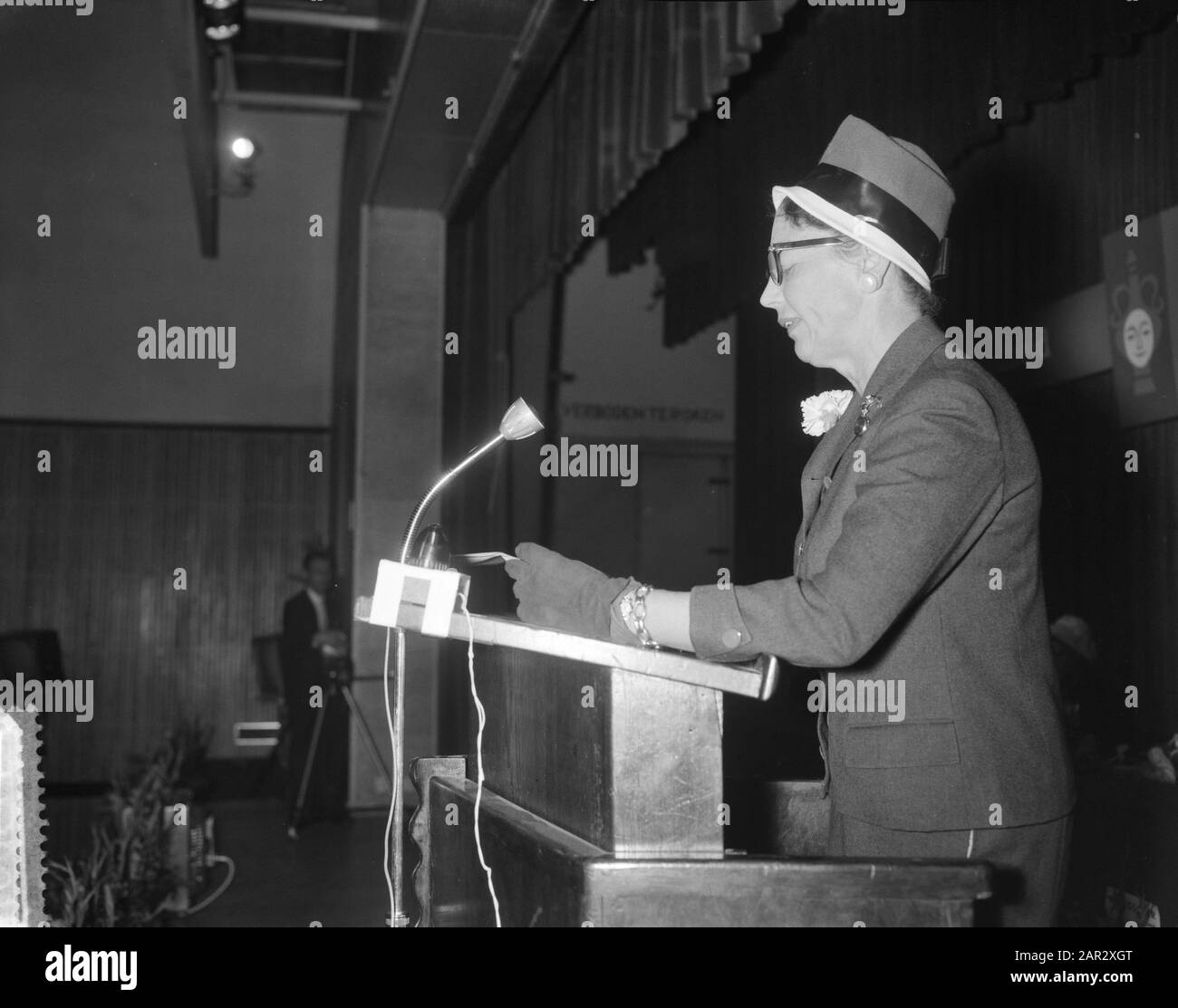 Apertura Congresso Internazionale Per La Cura Della Bellezza Data: 6 Settembre 1960 Parole Chiave: Congrengents, Aperture Foto Stock