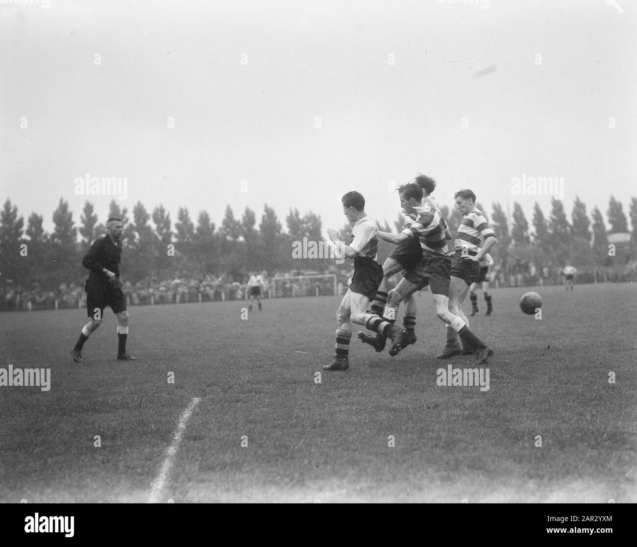 Data Del Momento del gioco: 24 settembre 1950 Parole Chiave: Sport, calcio Foto Stock