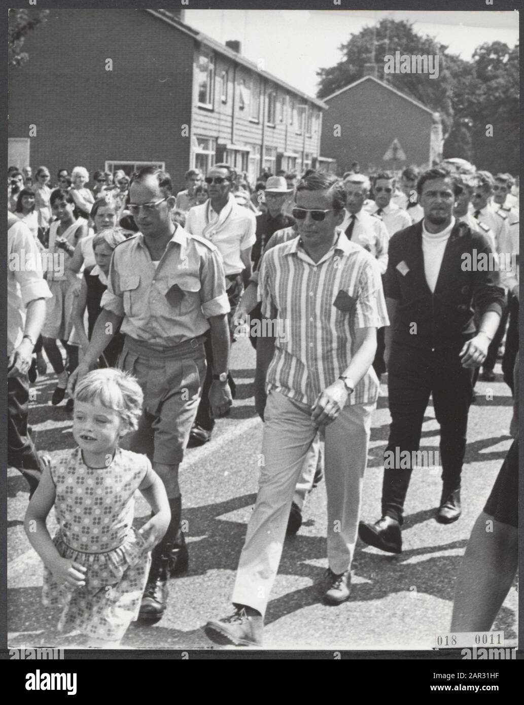 Serie 018-0010 t/m 018-0015 partecipazione Principe Claus nei Quattro giorni 1967 Data: Luglio 1967 Località: Nijmegen Parole Chiave: Casa reale, principesse, principesse, nome del personaggio: Beatrix , principessa, Claus, nome dell'istituzione principe: Quattro giorni Foto Stock