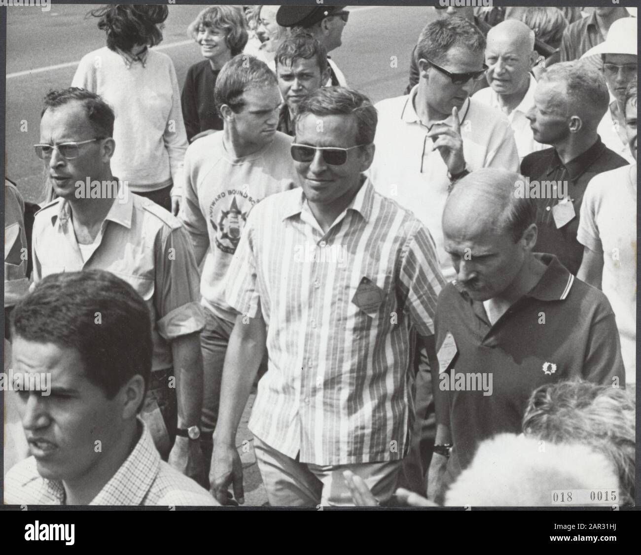 Serie 018-0010 t/m 018-0015 partecipazione Principe Claus nei Quattro giorni 1967 Data: Luglio 1967 Località: Nijmegen Parole Chiave: Casa reale, principesse, principesse, nome del personaggio: Beatrix , principessa, Claus, nome dell'istituzione principe: Quattro giorni Foto Stock