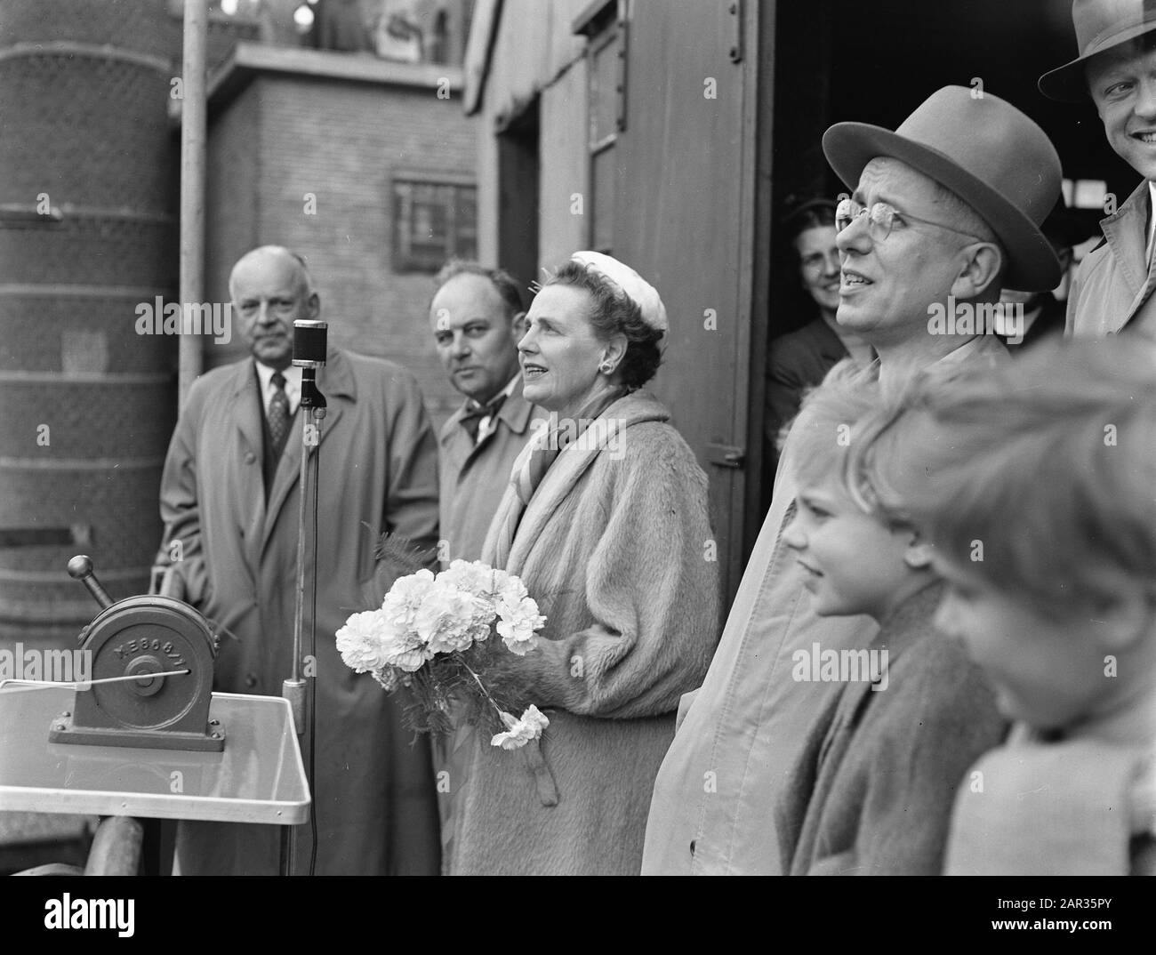 Lancio nave chiesa ospedale De Hoop Data: 7 maggio 1955 Parole Chiave: Lancio Foto Stock