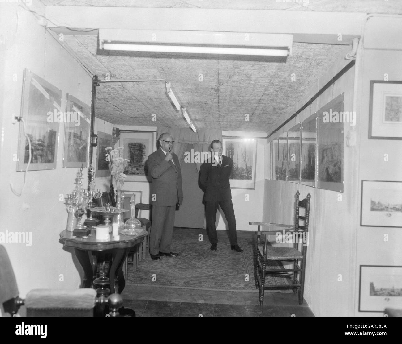 Kunstzaal op de Singel 79 di MR Philipszoon Data: 30 settembre 1965 Parole Chiave: Arte, sale Foto Stock