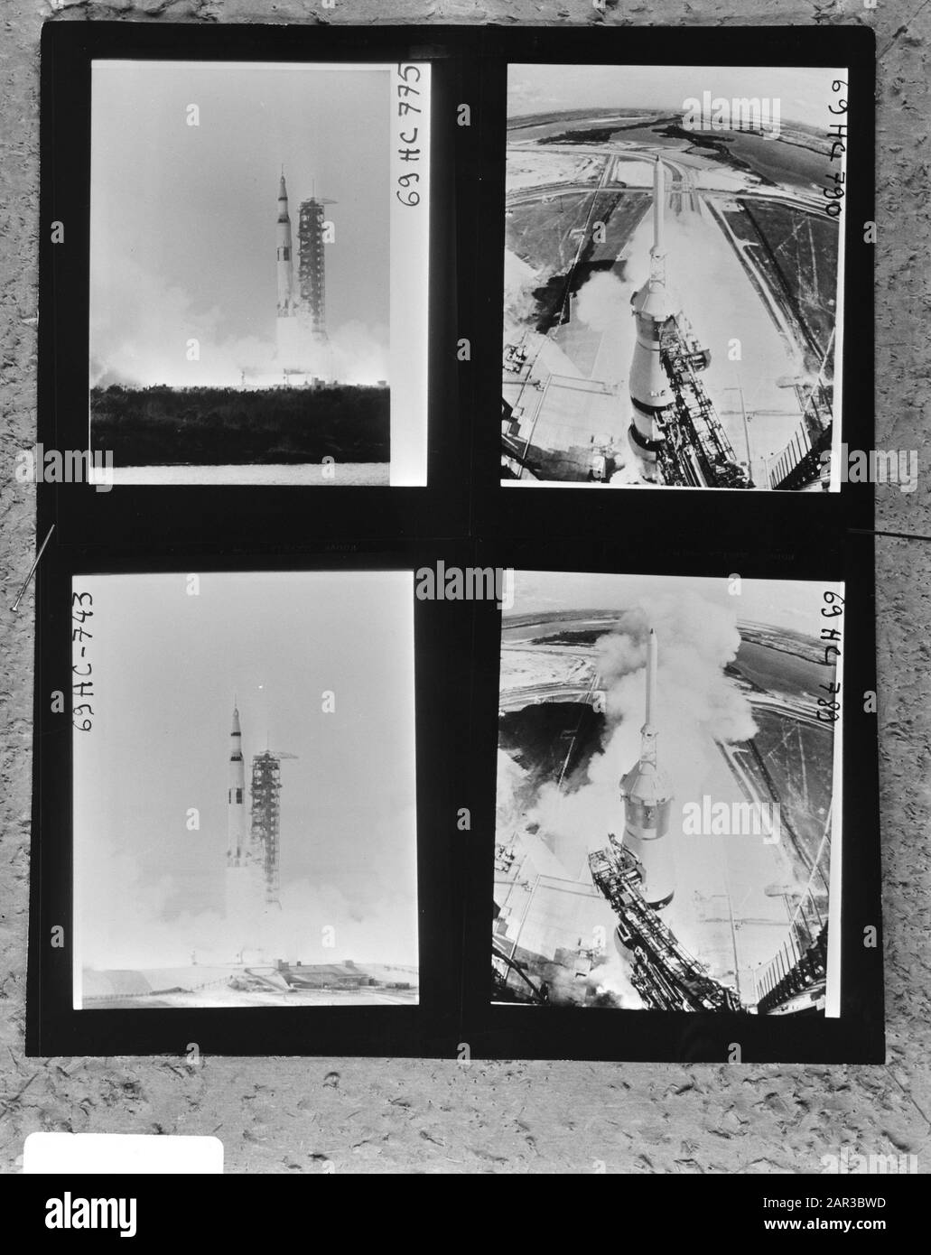 Lancio di Apollo II da Cape Kennedy, USA Data: 13 agosto 1969 Località: America Parole Chiave: Lancia Nome personale: Apollo II Foto Stock