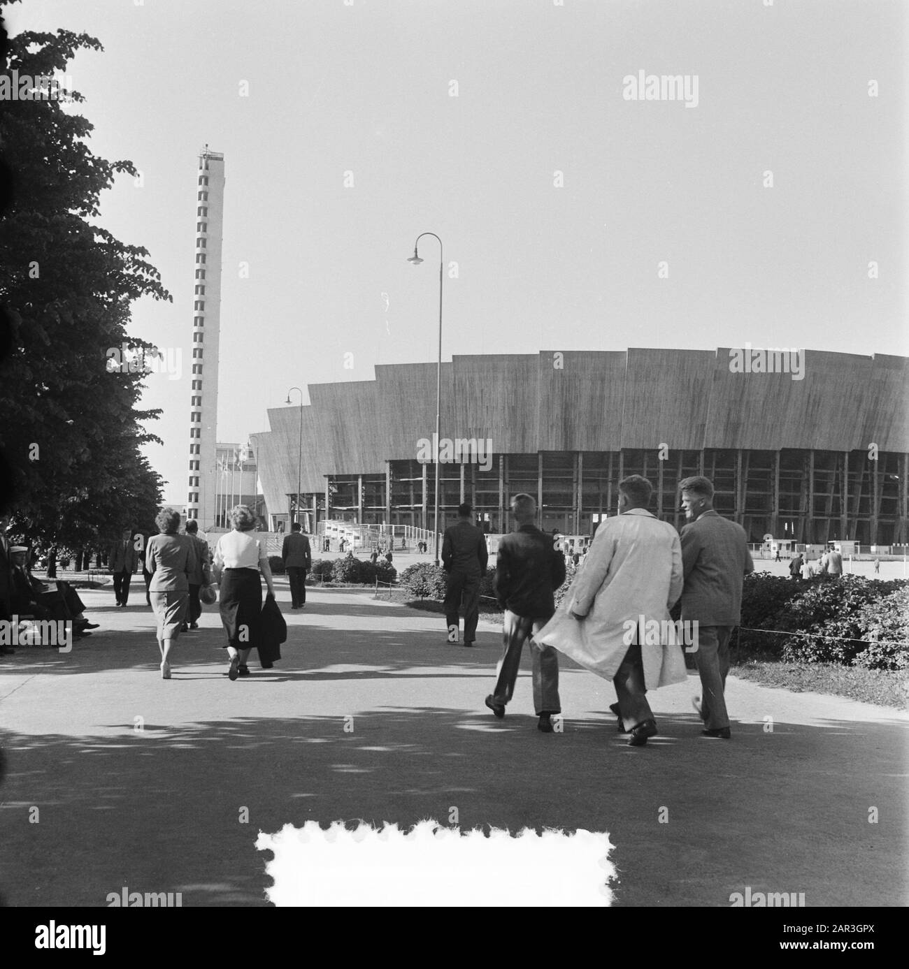 Olimpiadi Estive Helsinki (1952) Stadio Olimpico Di Helsinki Data: 18 Luglio 1952 Località: Finlandia, Helsinki Parole Chiave: Stadi Foto Stock
