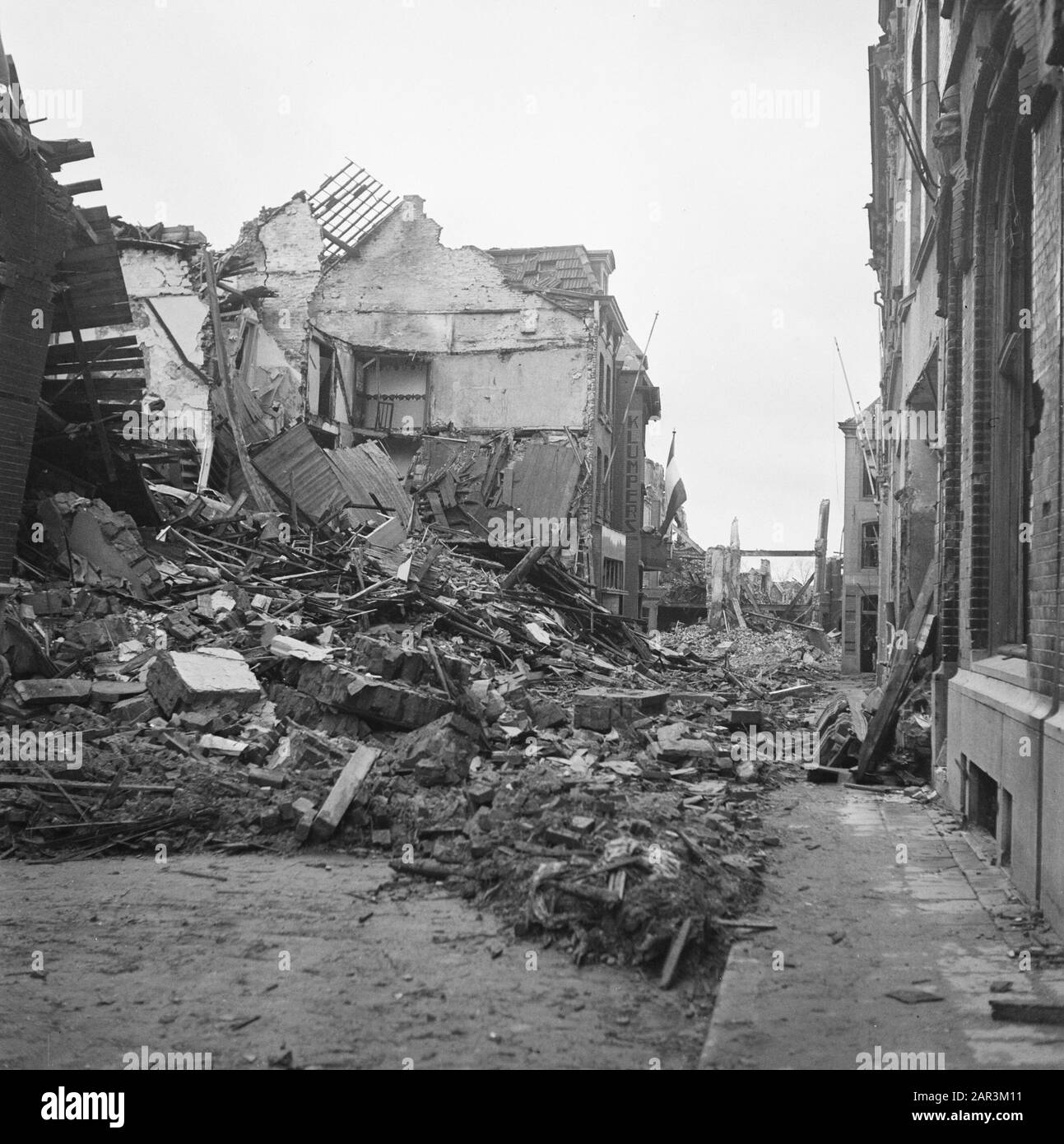 Devastazioni: Devastazioni Venlo nel centro di Venlo Data: Marzo 1945 luogo: Limburg, Venlo Parole Chiave: Seconda guerra mondiale, distruzione Foto Stock