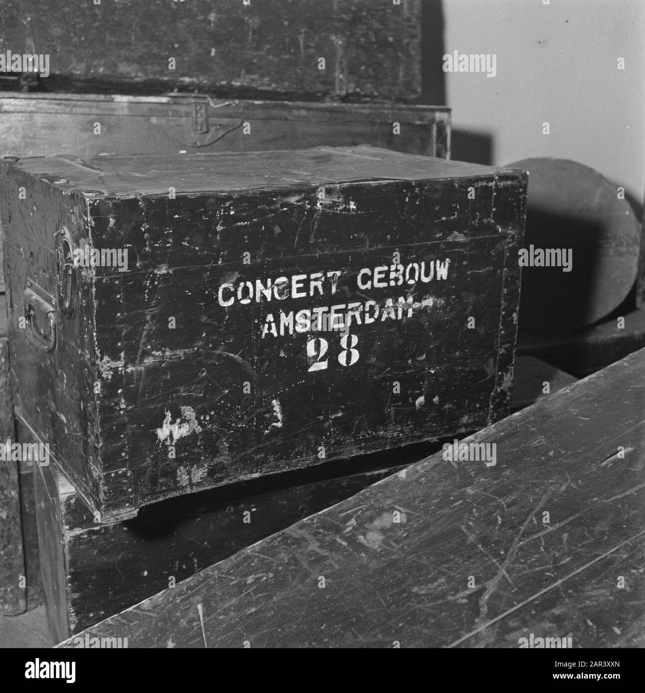 Concertgebouw Orchestra Data: 31 gennaio 1946 Parole Chiave: Strumenti Nome dell'Istituto: Concertgebouw Orchestra Foto Stock