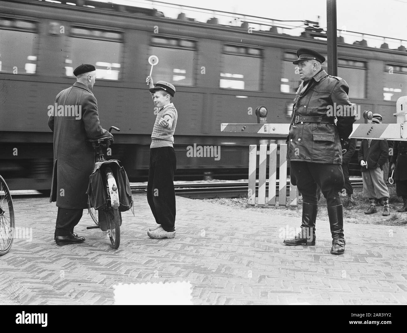 Ferrovia Della Gioventù Brigade Heiloo Data: 25 Febbraio 1952 Località: Heiloo Foto Stock