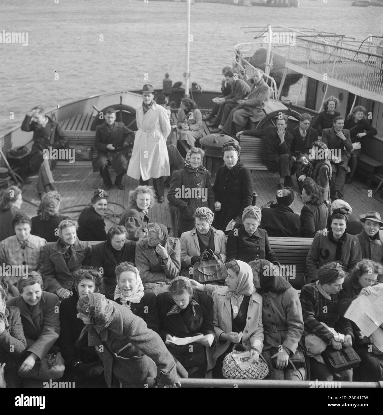 Toogdag Dutch Reformed Youth Date: April 8, 1947 Keywords: Toogdagen Institution Name: Dutch Reformed Youth Foto Stock