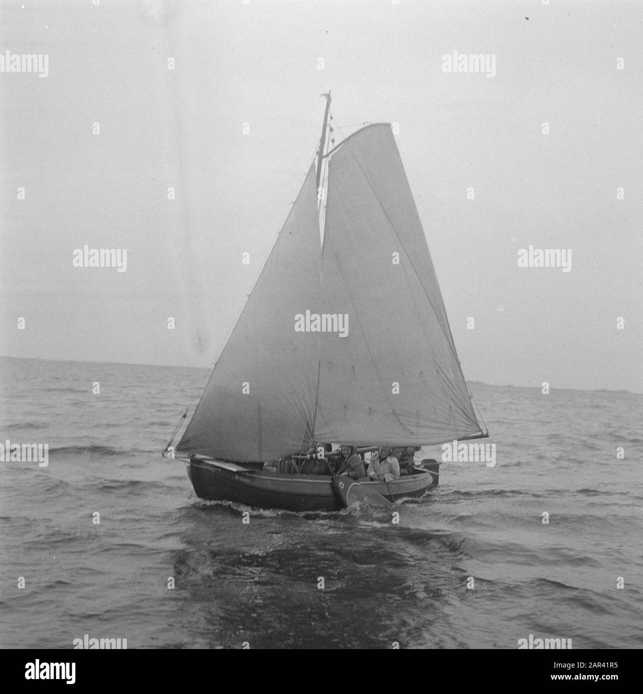Waterkamp Heeg Datate: 13 Luglio 1948 Parole Chiave: Waterkampen Foto Stock