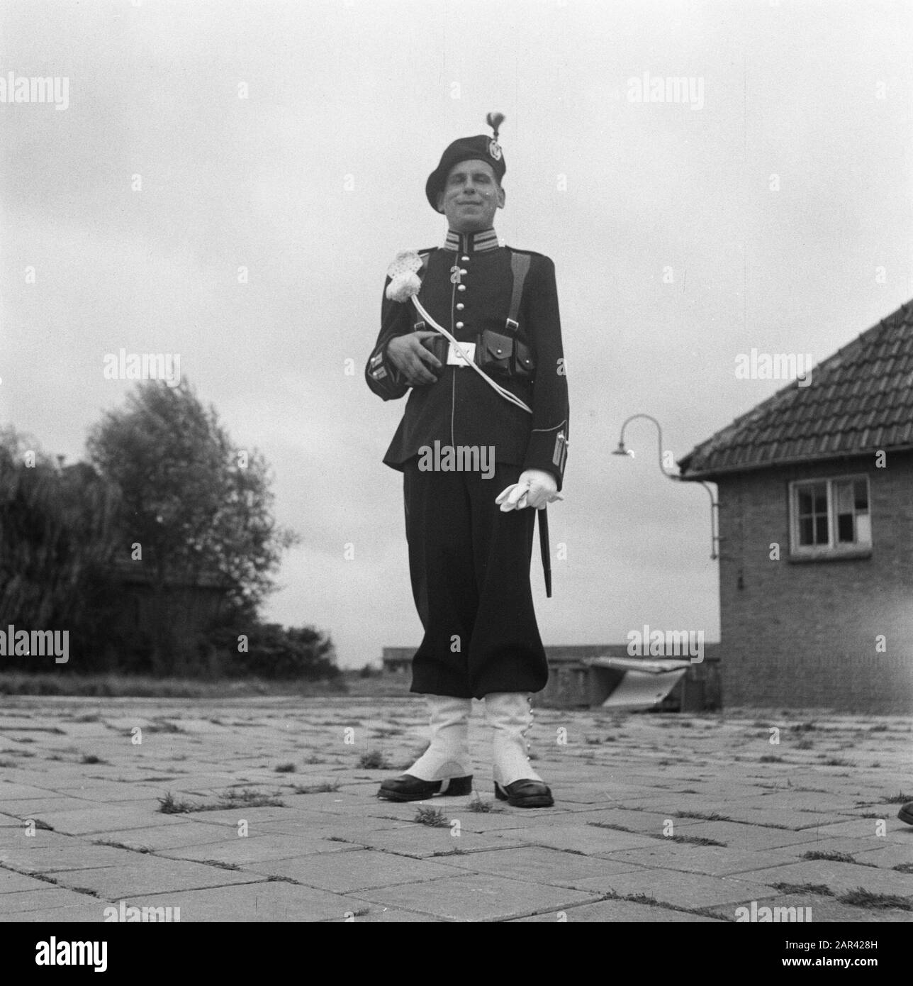 Truppe di guardia in uniformi di gala. 1 Hunter Data: 9 Settembre 1948 Parole Chiave: Hunter Foto Stock