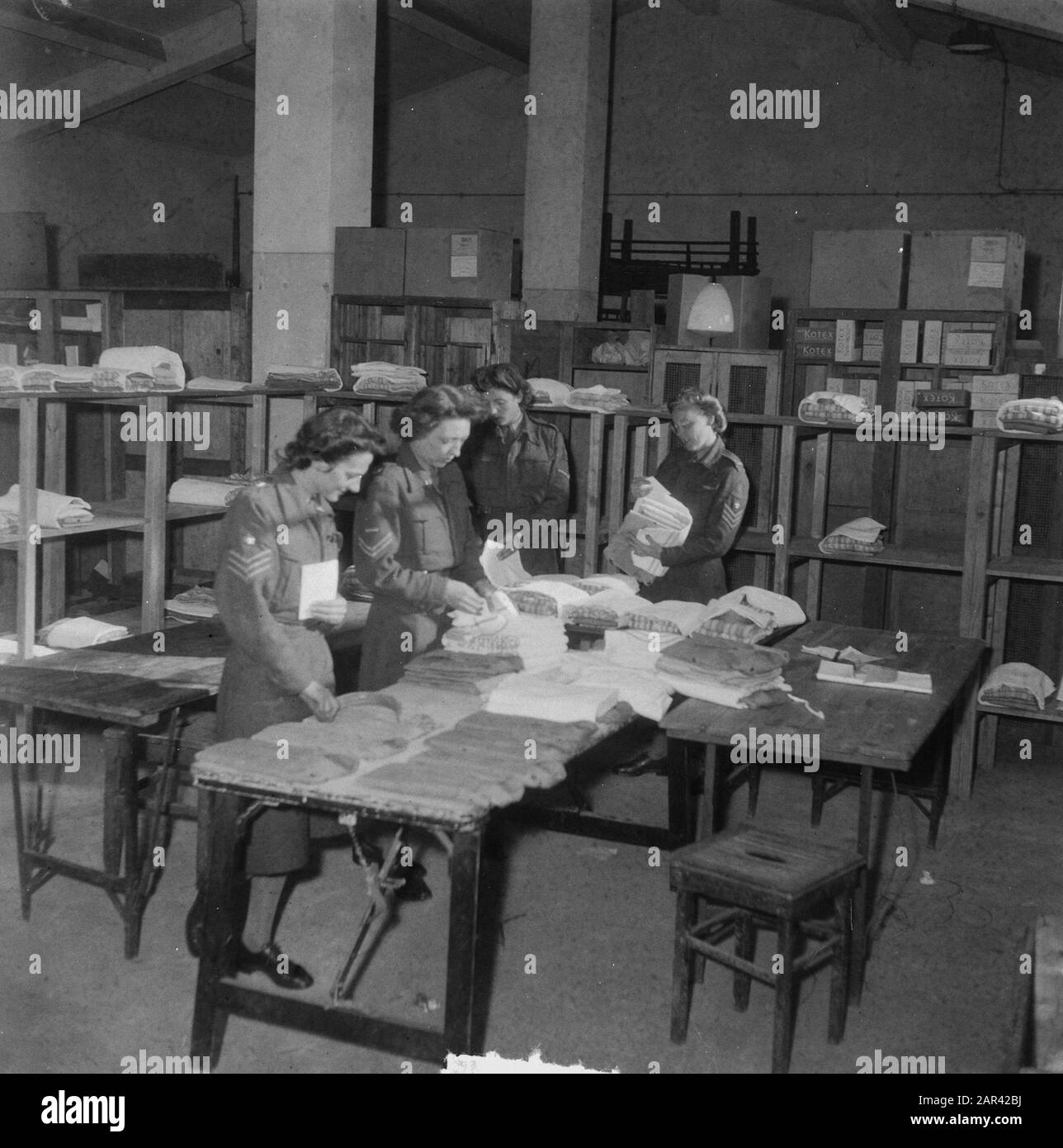 Julianakamp Kijkduin (Vhk) Tenente Vennix Data: 14 Ottobre 1948 Luogo: Den Haag, Kijkduin Nome Persona: Julianakam Foto Stock