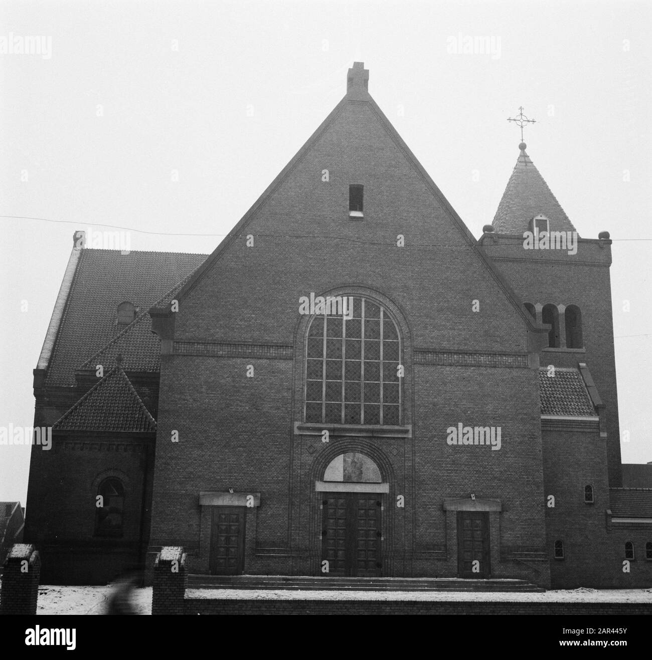 Chiesa Cattolica Romana a Wageningen in uso Data: 3 gennaio 1951 Località: Gelderland, Wageningen Parole Chiave: Chiese Foto Stock