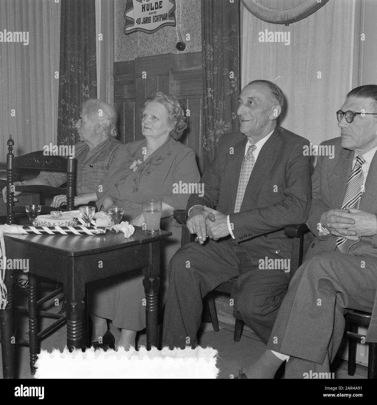 Foto matrimonio o autista Willem Data: 24 dicembre 1955 Parole Chiave: Matrimoni, autisti Foto Stock