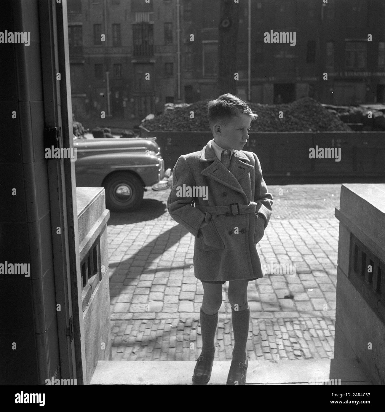 Fotografie per den Jansen Data: 3 aprile 1948 Parole Chiave: Ragazzi Foto Stock