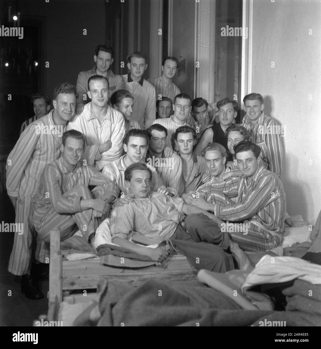 Data di imbarco KLM: 6 dicembre 1945 Parole Chiave: Nome istituto d'imbarco: KLM Foto Stock