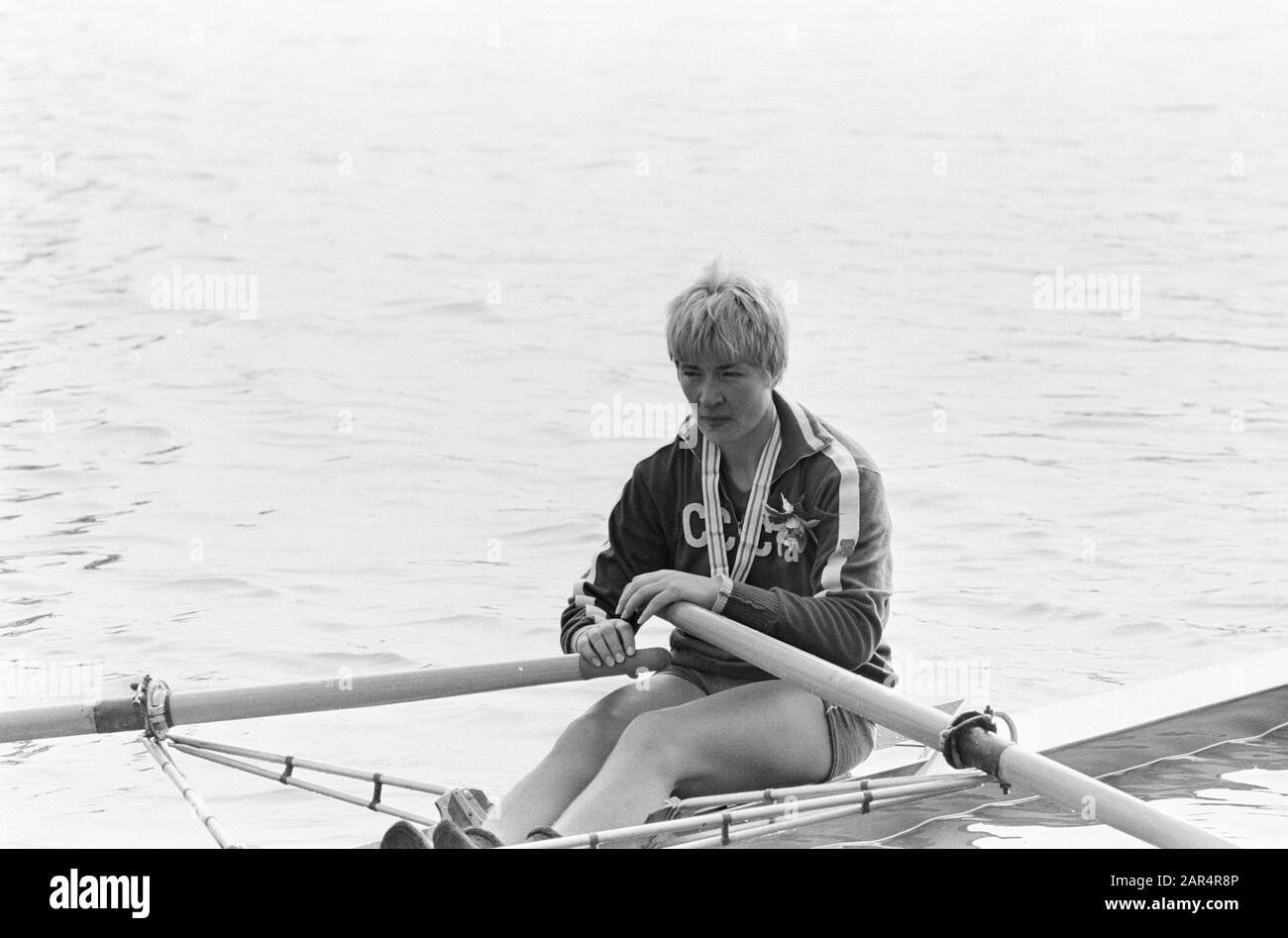 European Women'S Rowing Championships 1966, Galina Konstantinova Data: 27 Agosto 1966 Parole Chiave: Canottaggio, Campionati Nome Personale: Galina Konstantinova Foto Stock