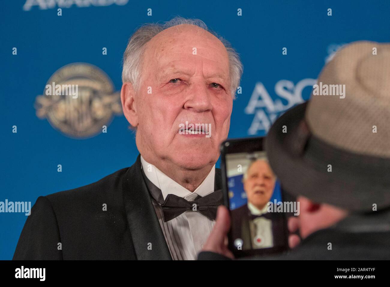 Werner Herzog partecipa alla 34th Annual American Society of Cinematographers ASC Awards alla Ray Dolby Ballroom di Los Angeles, California, USA, il 25 gennaio 2020. | utilizzo in tutto il mondo Foto Stock