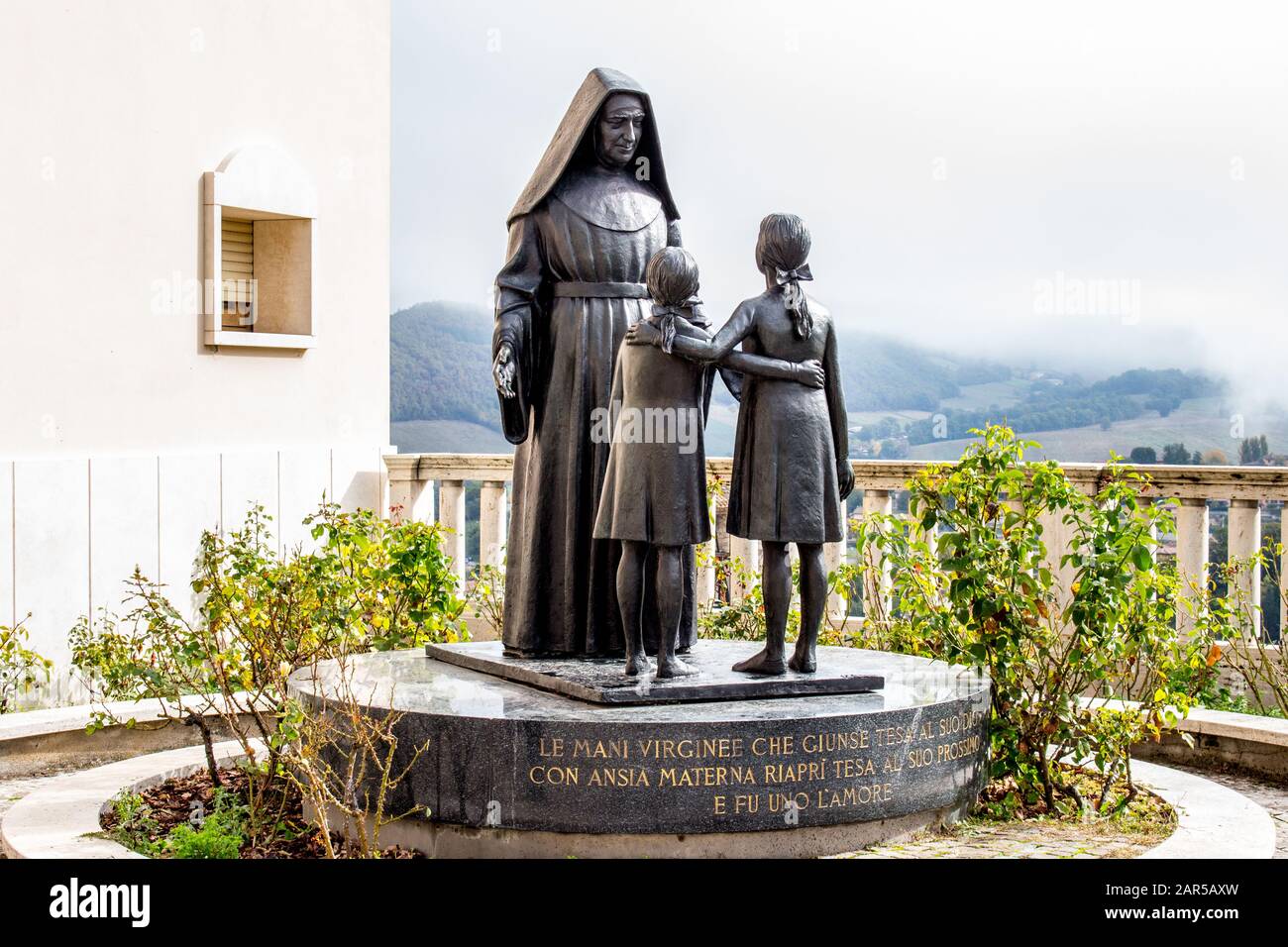 Cascia, città di Santa Rita, Roccaporena Foto Stock
