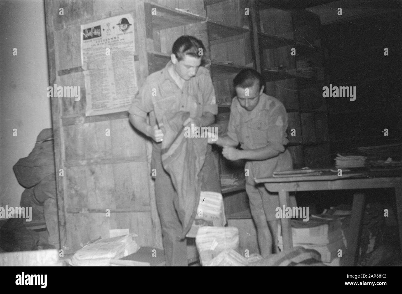 Collezione Di Giornali Welfare Data: 1946 Luogo: Indonesia, Indie Orientali Olandesi Foto Stock