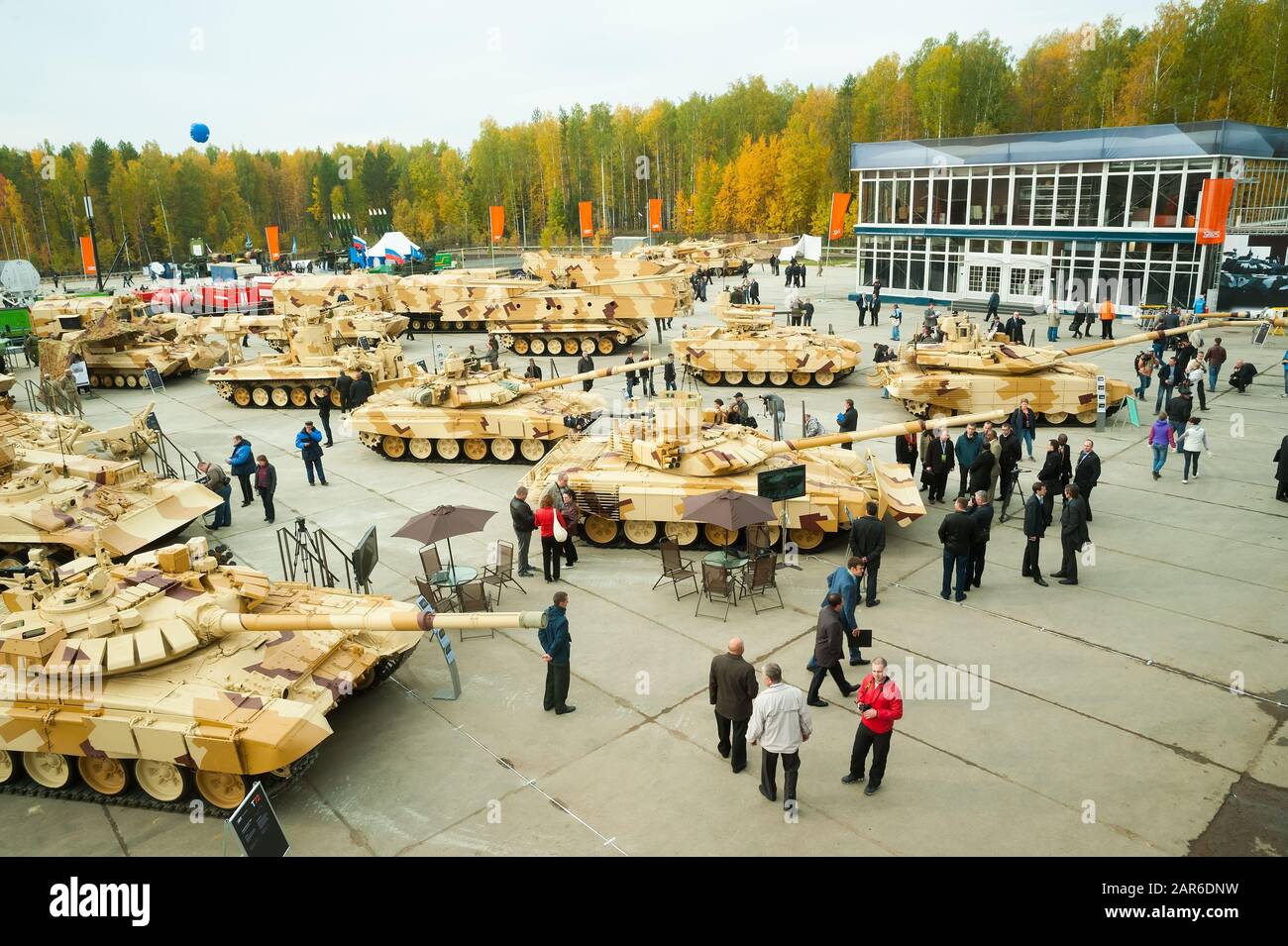 Technics militare exposition Foto Stock