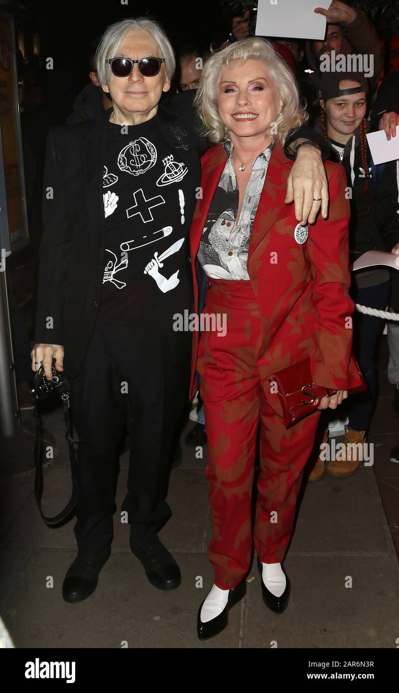 13 Febbraio 2017 - Londra, Inghilterra, Regno Unito - Elle Style Awards 2017 - AlL'Esterno Arrivo Foto Show: Chris Stein, Debbie Harry Foto Stock