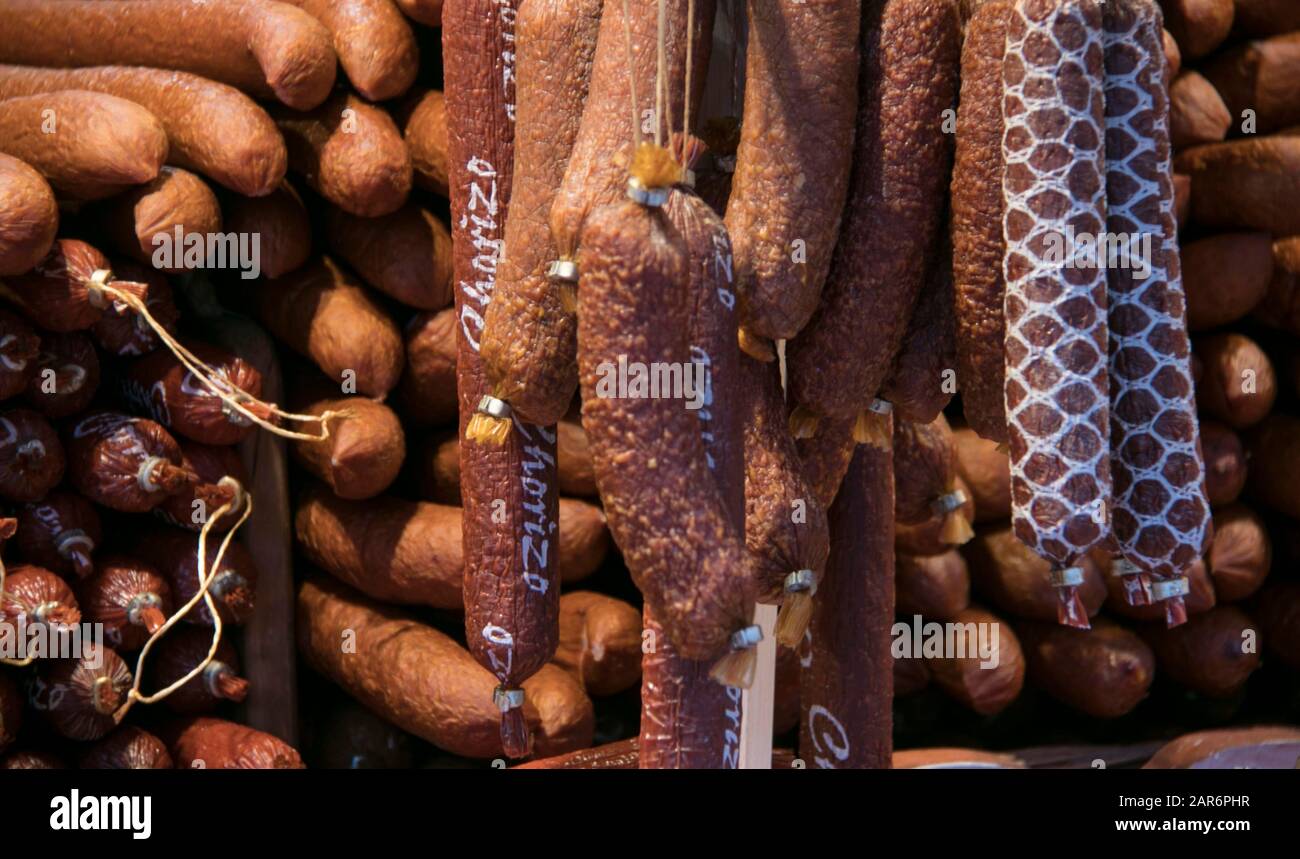 Chorizo Foto Stock