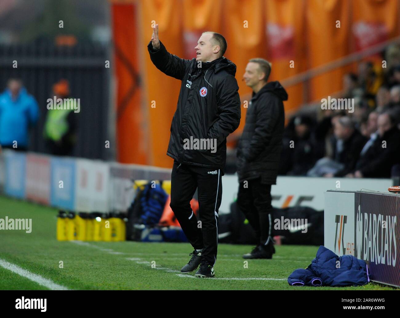 Canons Park, Regno Unito. 01st febbraio 2018. Christopher Hamilton di Barnsley Women durante la WomenÕs fa Cup Quarta partita rotonda tra Tottenham Hotspur Women e Barnsley Women all'Hive Stadium di Londra, Regno Unito - 26th January 2020 Credit: Action Foto Sport/Alamy Live News Foto Stock