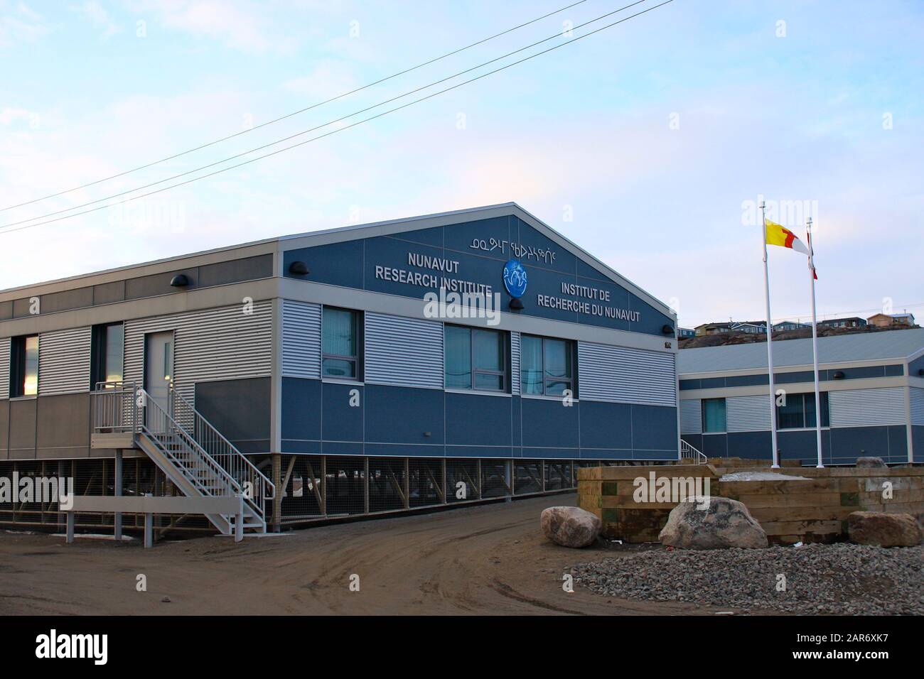 Istituto Di Ricerca Nunavut (Iqaluit, Nunavut, Canada) Foto Stock