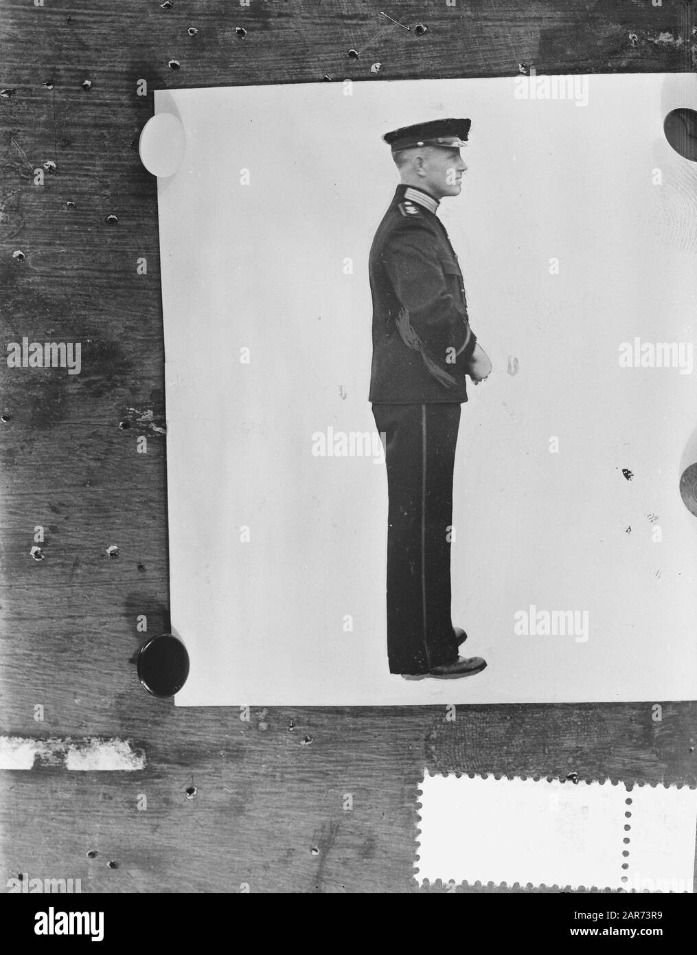 Uniforme Marines corrente Battle Dress, vecchio blu torna in uso Data: 23 settembre 1955 Parole Chiave: Navy, Marines, militare, Uniforms Institution Name: Marine Corps Foto Stock