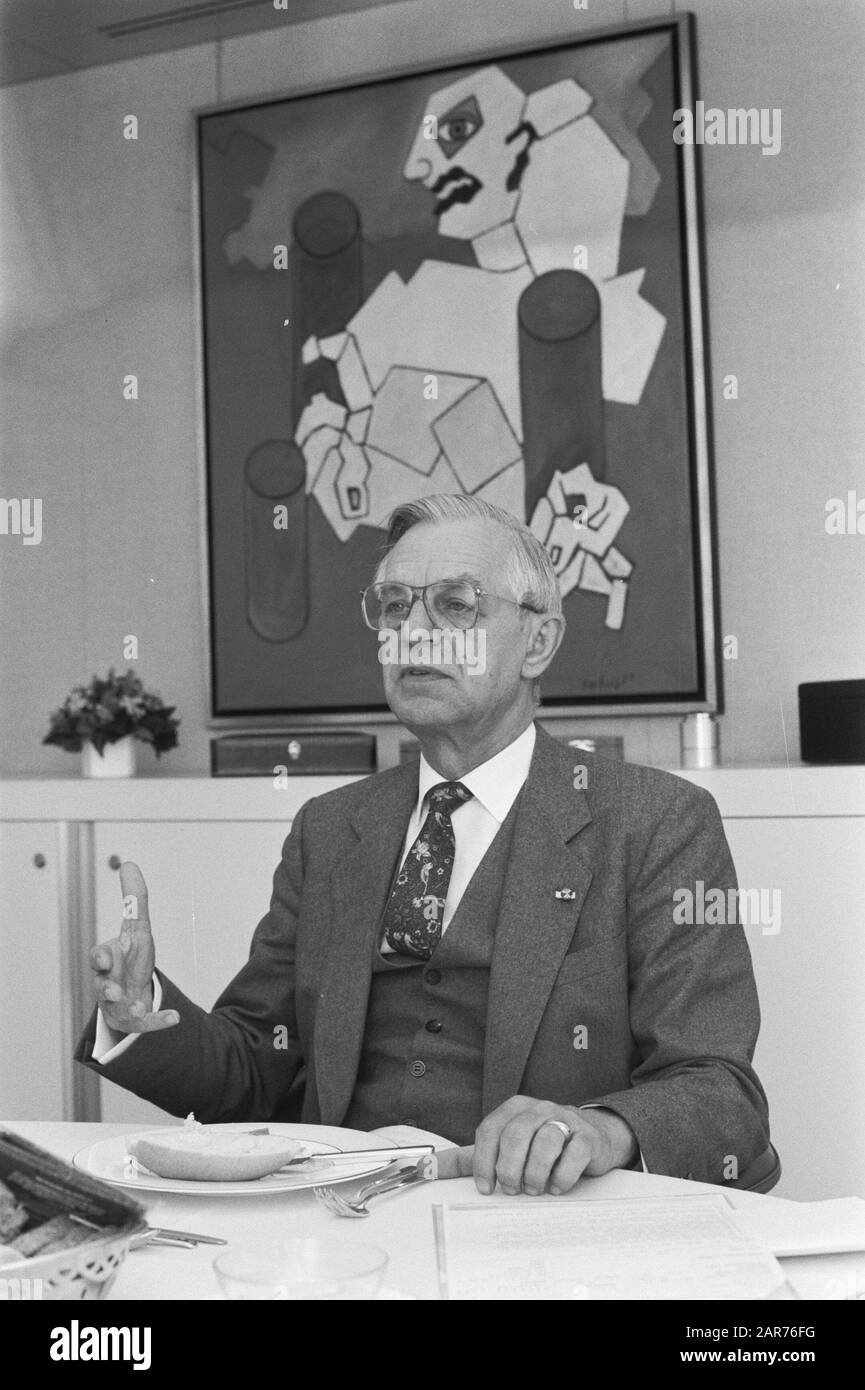 Incarico Financieel Dagblad; Nelissen, Amrobank Data: 15 Febbraio 1988 Nome Persona: Amrobank Foto Stock