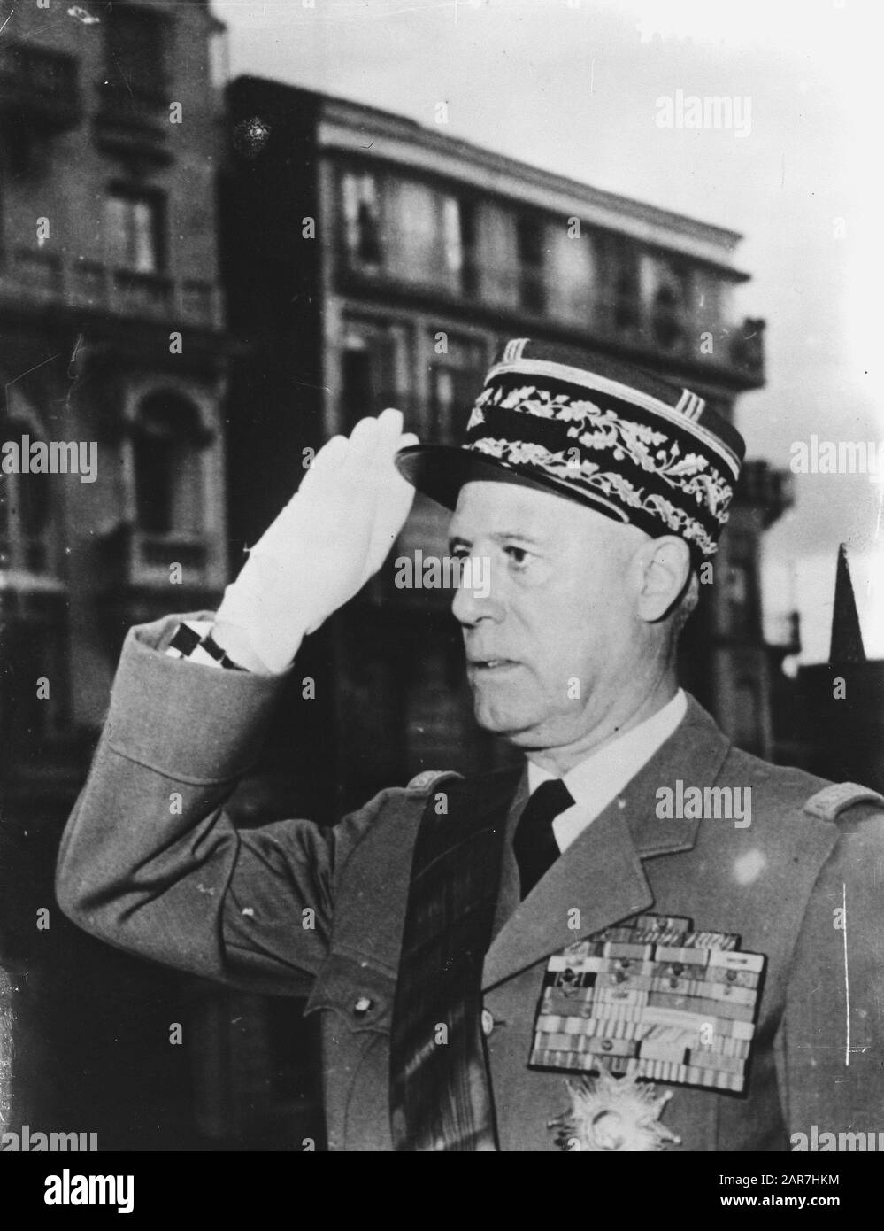 Data Generale Del Salan: 14 Maggio 1958 Foto Stock