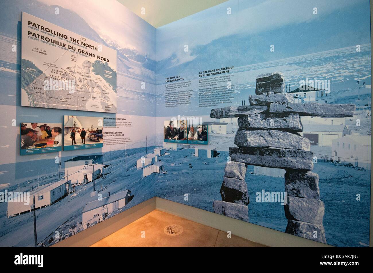 Royal Canadian Mounted Police (Rcmp) Heritage Centre, Regina, Saskatchewan, Canada Foto Stock