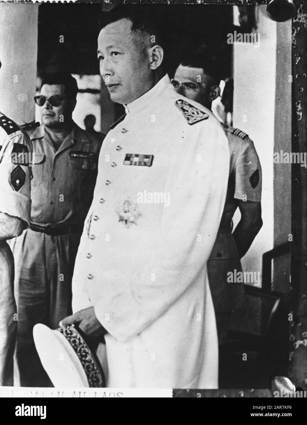 Crown Prince Savang, Nuovo Re Del Laos Data: 3 Novembre 1959 Luogo: Laos Parole Chiave: King Nome Personale: Crown Prince Savang Foto Stock