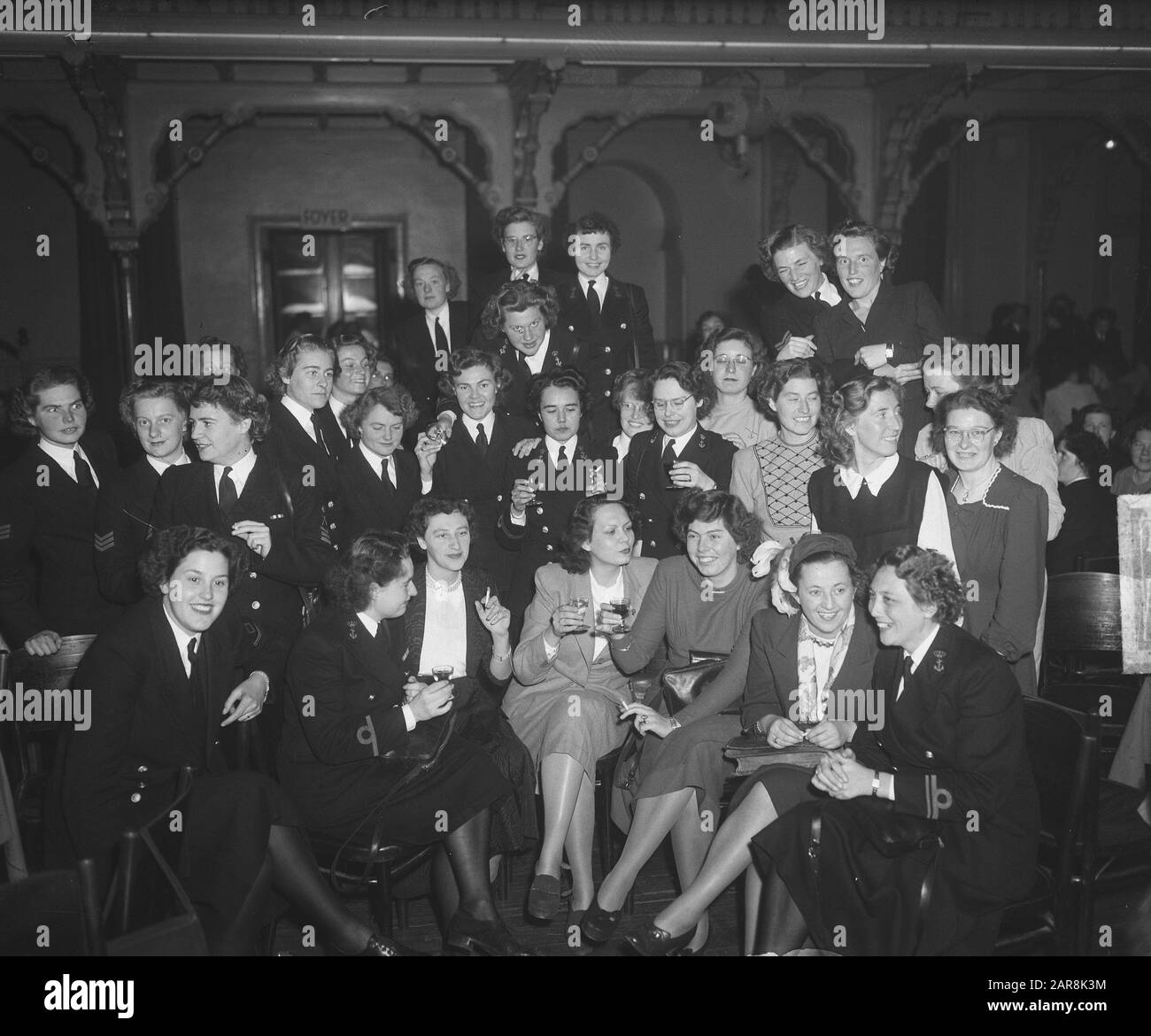 Marva 5 Anni Commemorazione All'Aia Data: 29 Ottobre 1949 Luogo: L'Aia, Zuid-Holland Parole Chiave: Commemorazioni Foto Stock