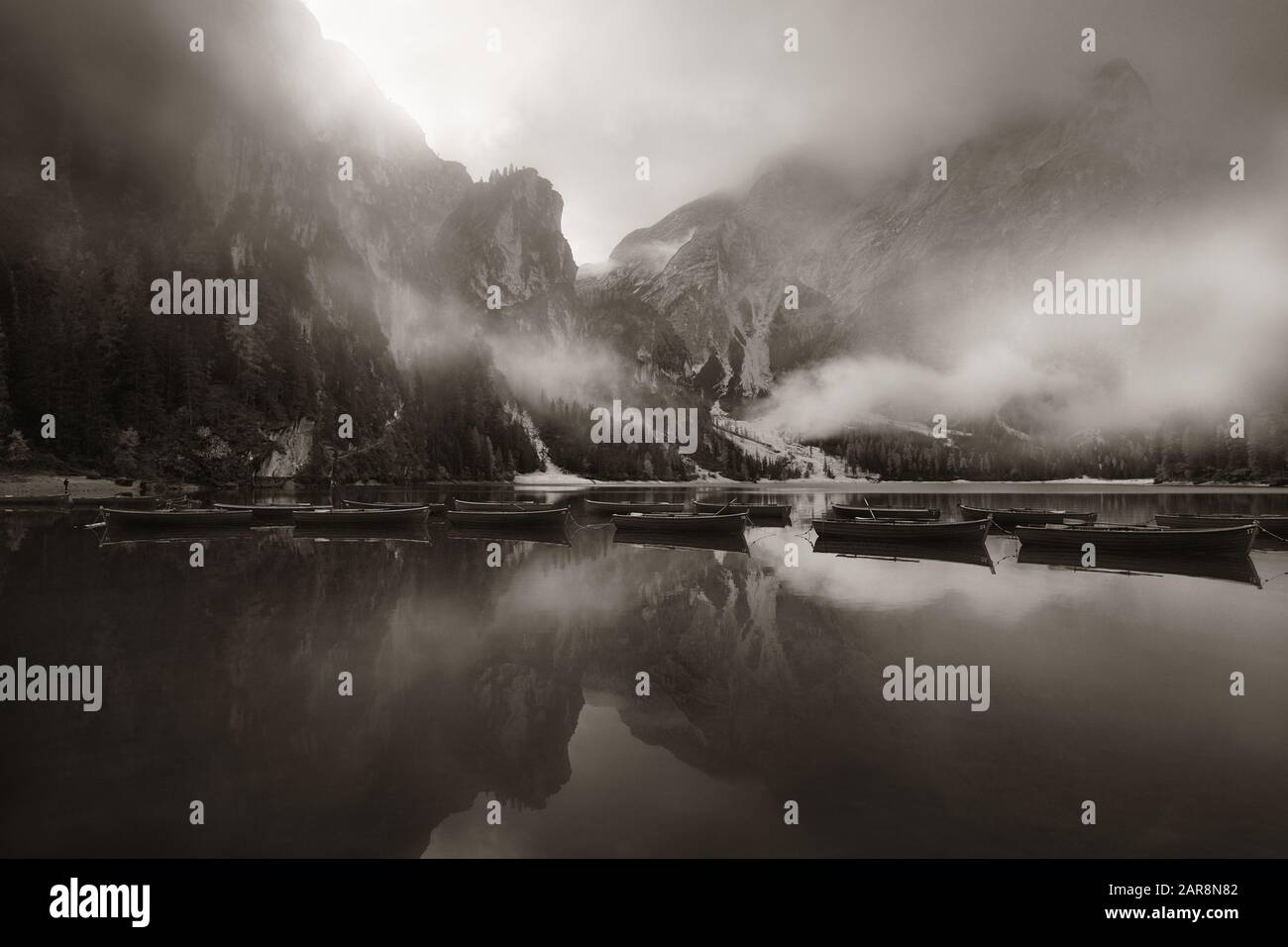 Dolomiti landcape naturale in Italia settentrionale Foto Stock