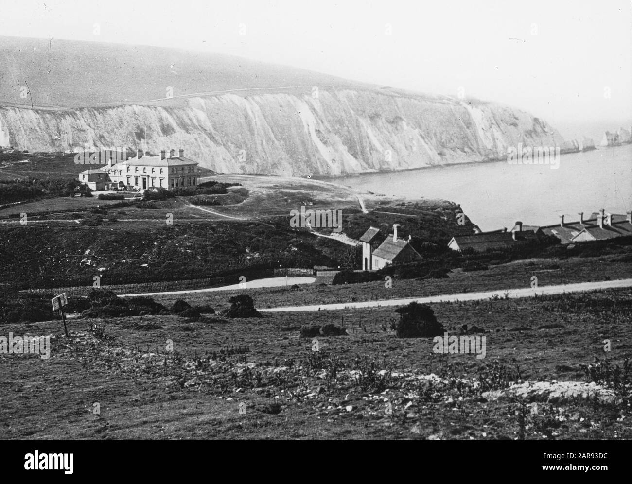 Geologia, aghi Data: Unundated Località: Wight Parole Chiave: Geologia Nome personale: Aghi Foto Stock