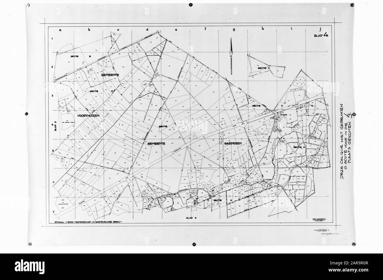 Waterboards, mappe generali, Barneveldse Beek Data: Undicated luogo: Barneveldse Beek Parole Chiave: Mappe generali, waterboards Foto Stock