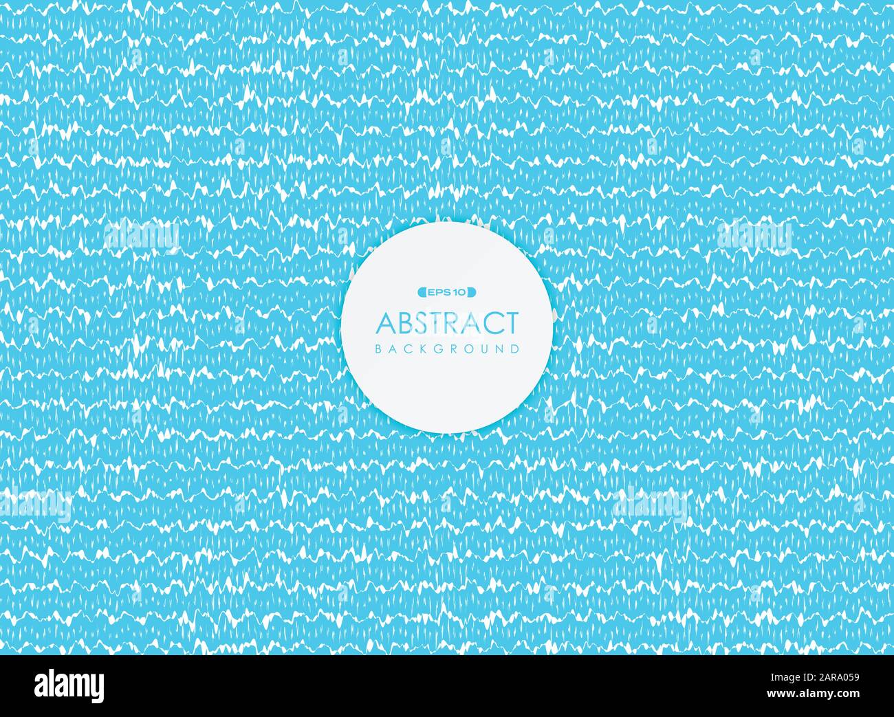 Astratto blu ondulato minimo disegno decorativo motivo sfondo. Decora per disegno minimo, disegno del modello, annuncio, disegno. Vettore di illustrazione eps10 Illustrazione Vettoriale