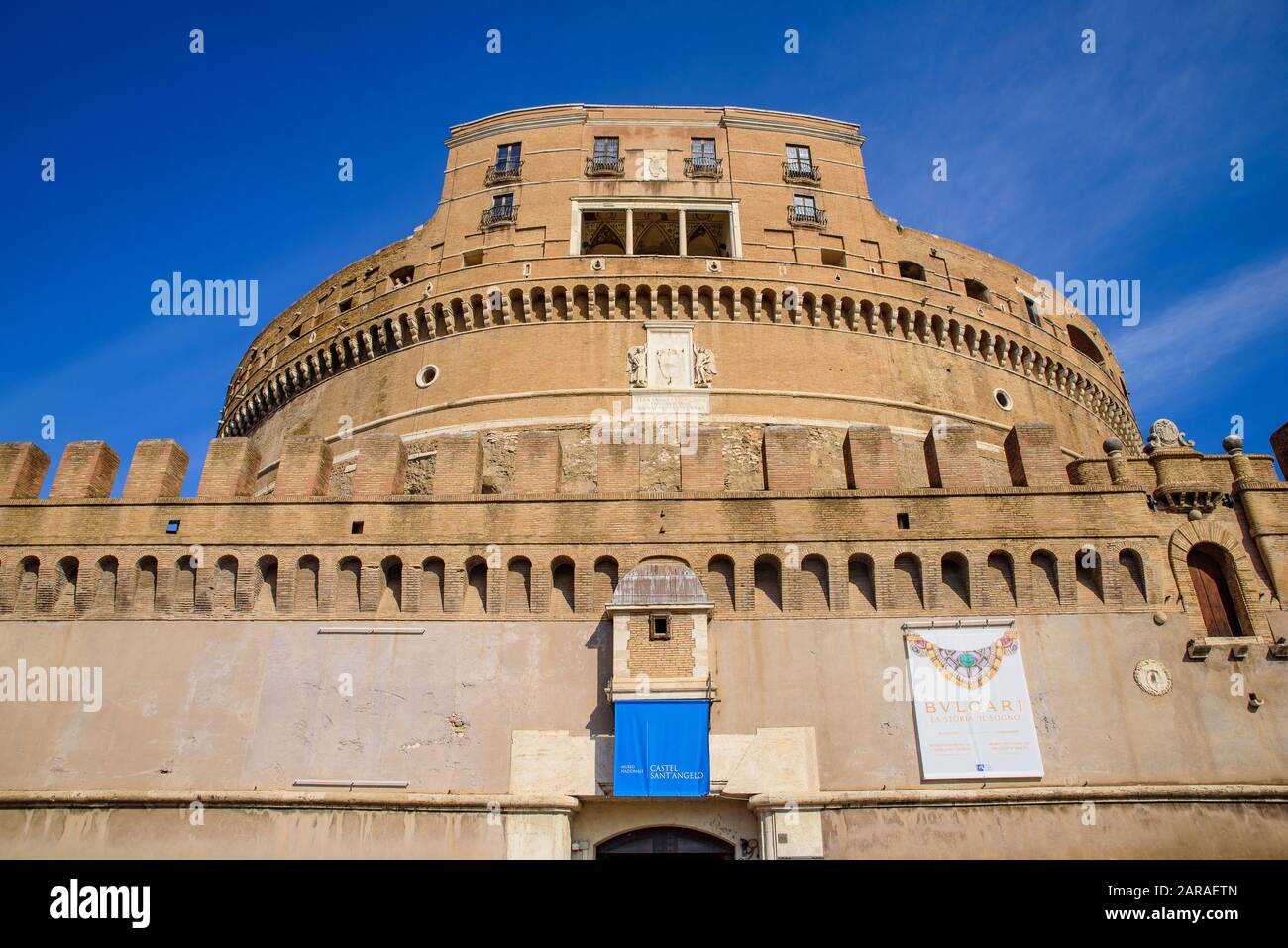 Castel Sant'Angelo, museo di Roma Foto Stock