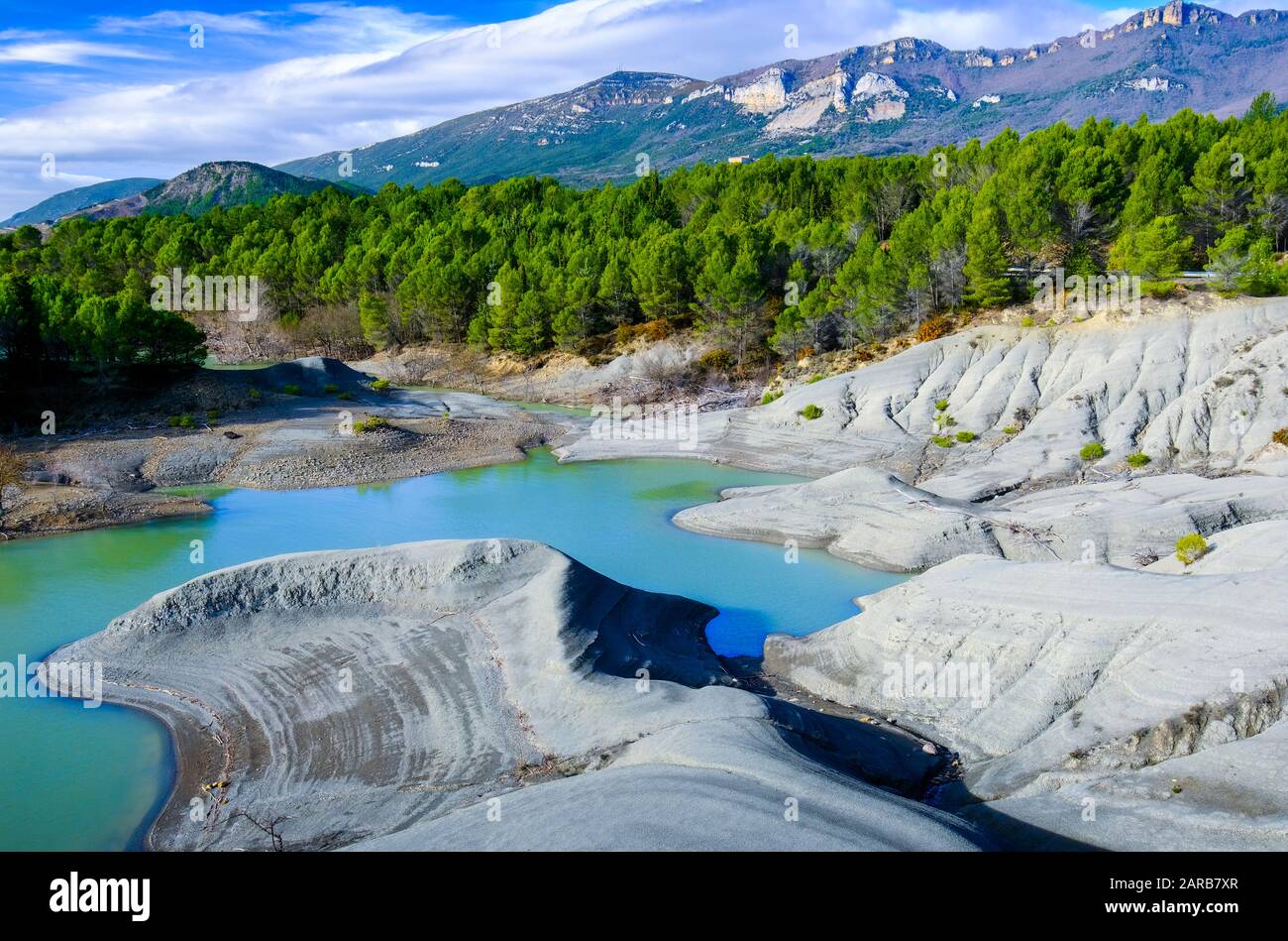 Serbatoio orizzontale. Foto Stock